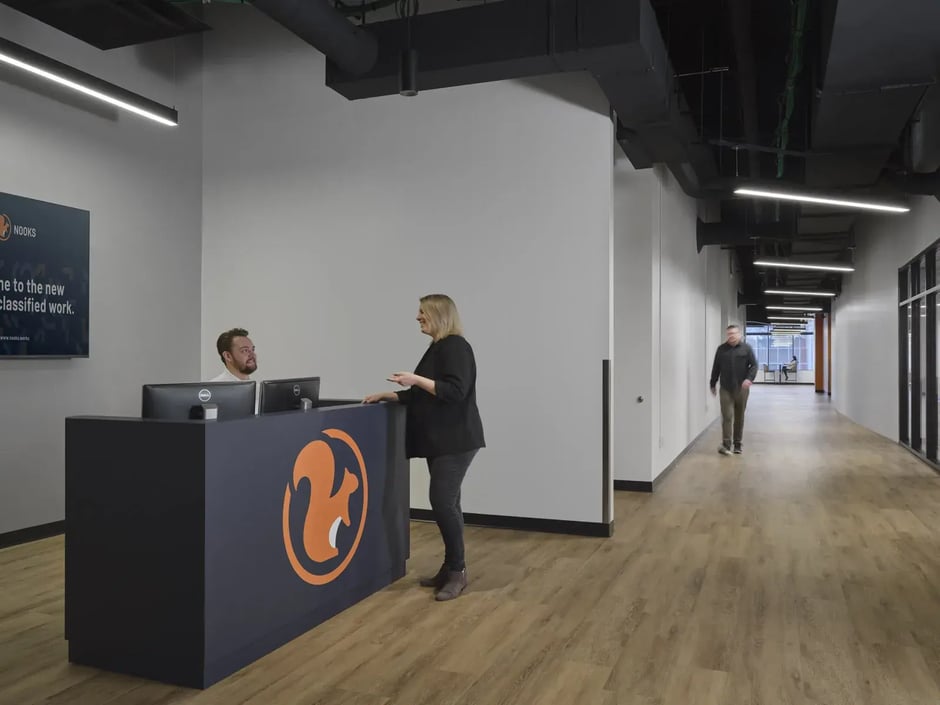 Nooks classified workspace